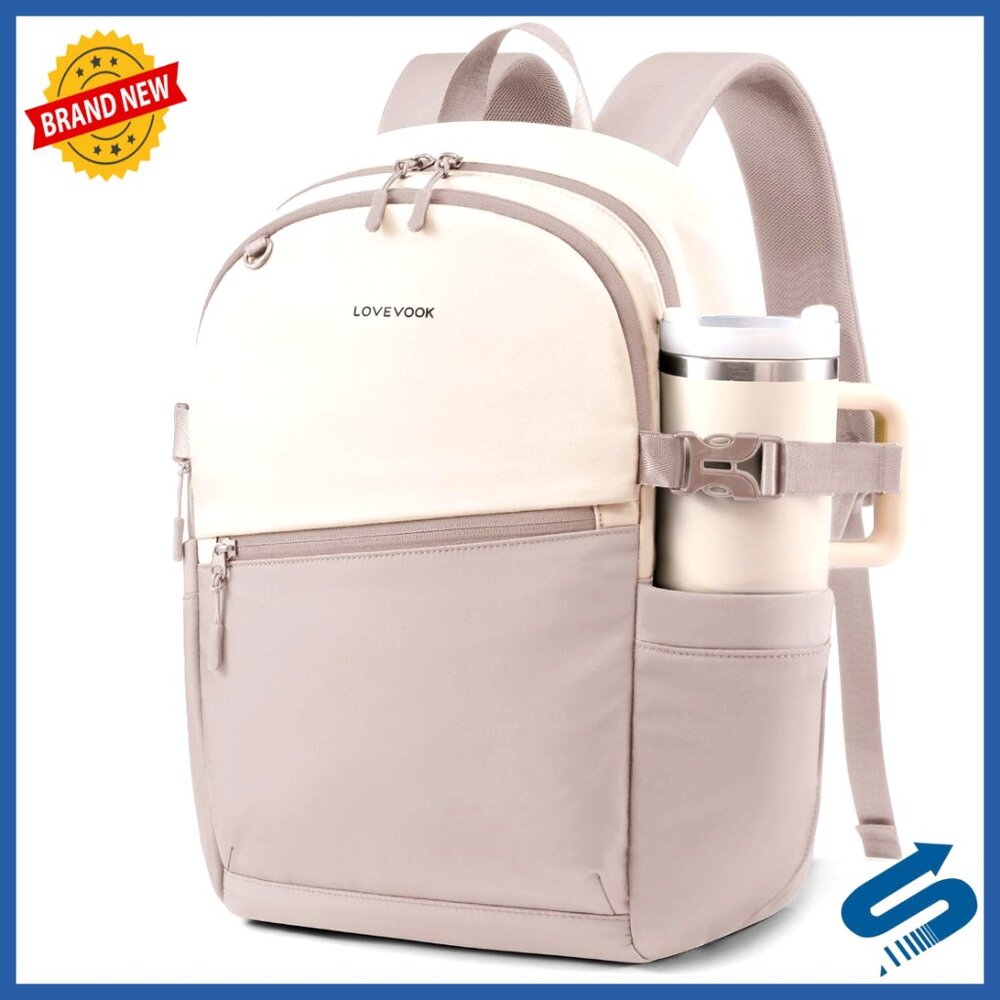 Chic Versatile Everyday Backpack Lightweight Wate… - image 1